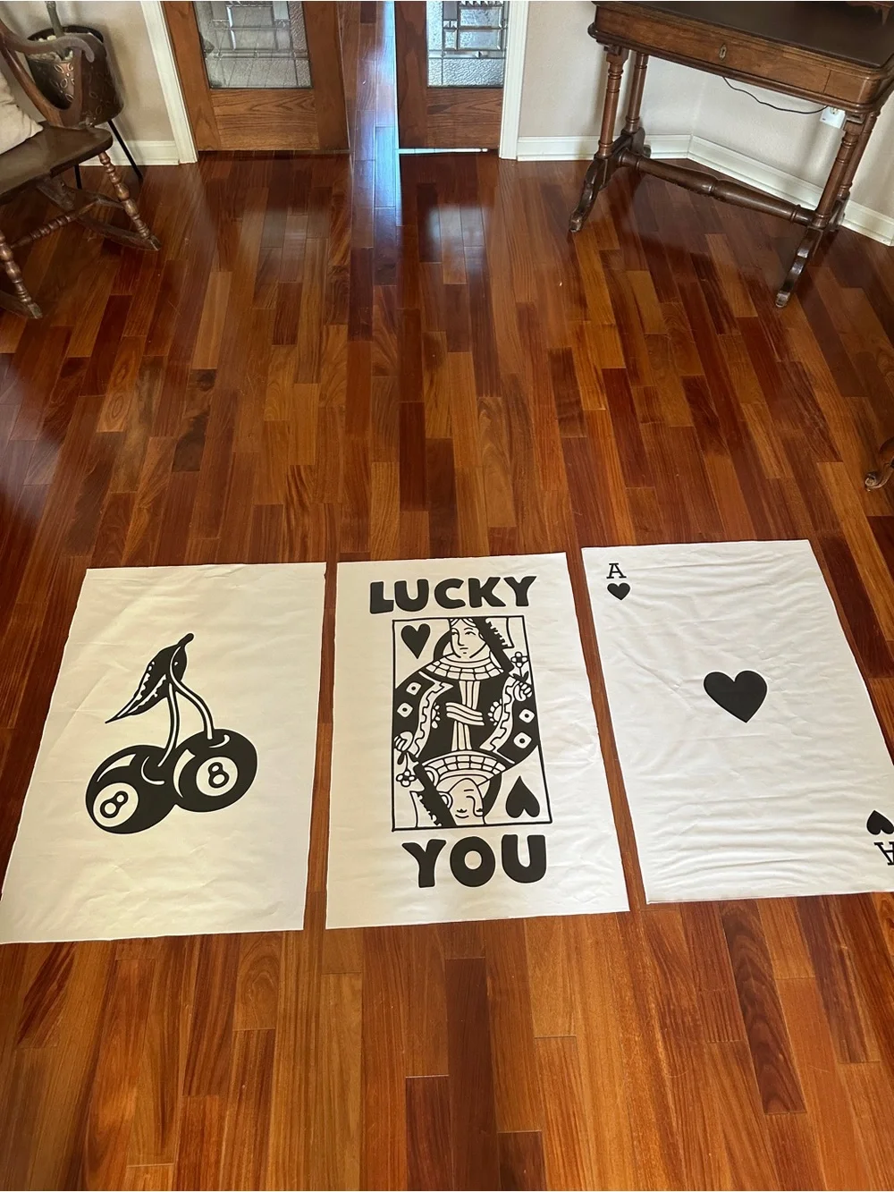 Canvas Playing Cards Wall Art